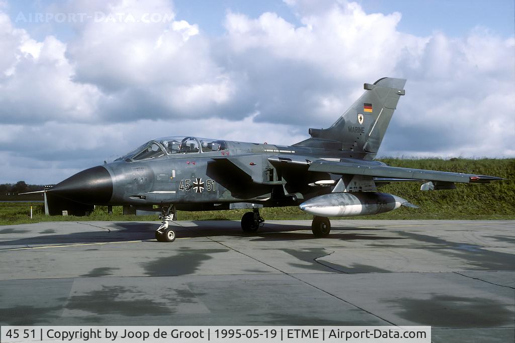 45 51, Panavia Tornado IDS C/N 628/GS199/4251, seen during the famous anual 'Fototage' at Eggebek.