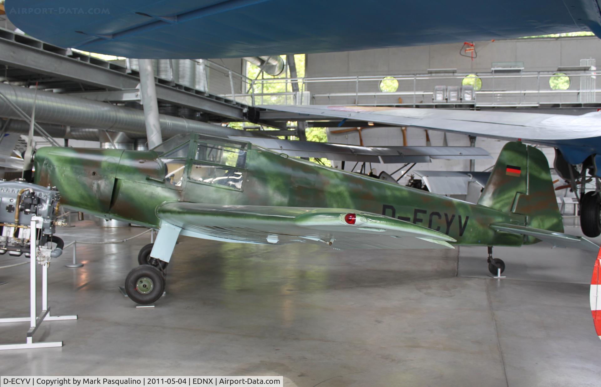 D-ECYV, 1944 Bucker Bu-181B-1 Bestmann C/N 331381, Bucker Bu-181B-1
