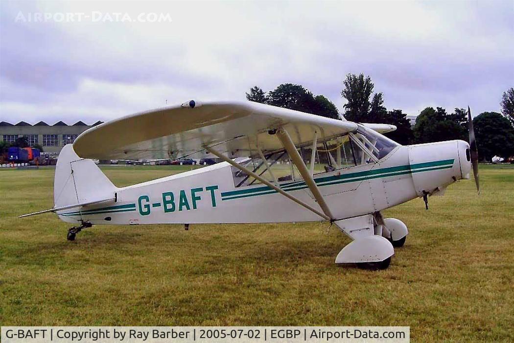G-BAFT, 1957 Piper L-21B Super Cub (PA-18-135) C/N 18-5340, Piper L-21B-150 Super Cub [18-5340] Kemble~G 02/07/2005