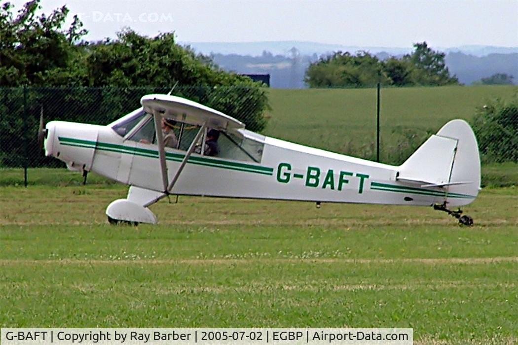 G-BAFT, 1957 Piper L-21B Super Cub (PA-18-135) C/N 18-5340, Piper L-21B-150 Super Cub [18-5340] Kemble~G 02/07/2005