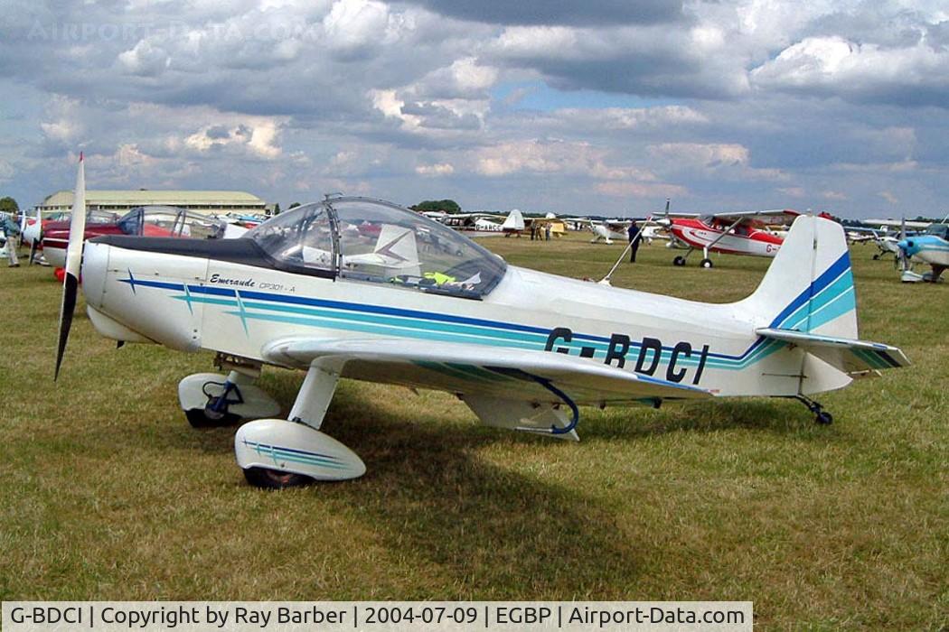 G-BDCI, 1958 Scintex CP-301C Emeraude C/N 503, Scintex CP.301C Emeraude [503] Kemble~G 09/07/2004