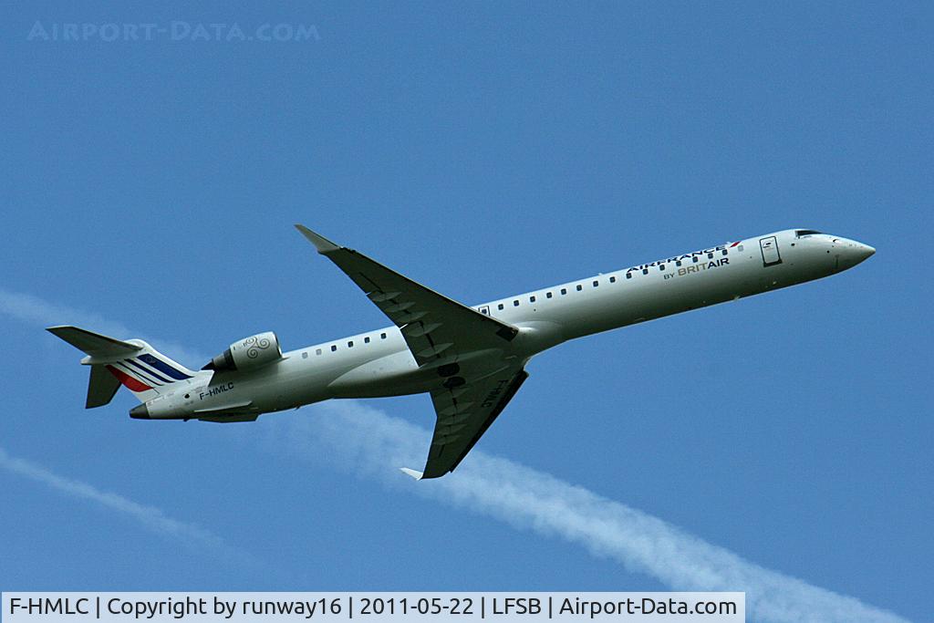 F-HMLC, 2010 Bombardier CRJ-1000EL NG (CL-600-2E25) C/N 19006, daily flight to Paris Orly