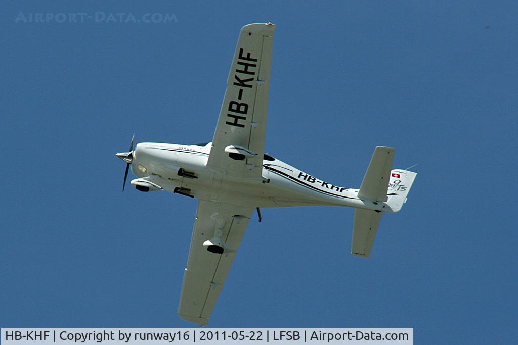 HB-KHF, 2006 Cirrus SR20 GTS C/N 1675, on a right turn to Whiskey-Alpha