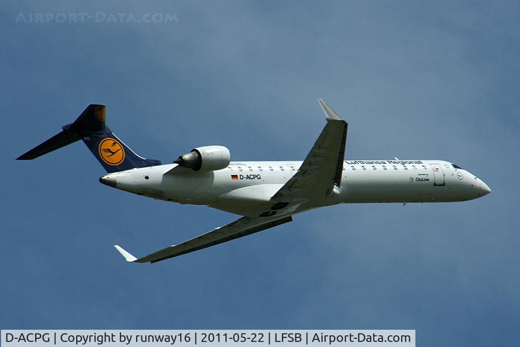 D-ACPG, 2002 Canadair CRJ-701ER (CL-600-2C10) Regional Jet C/N 10034, regular flight to FRA