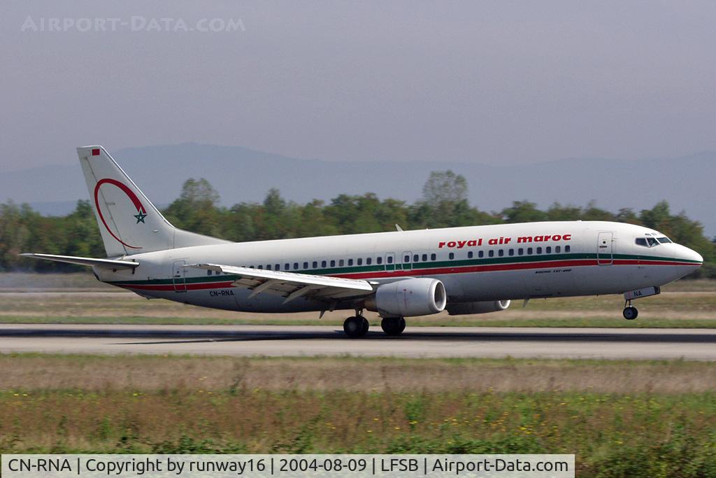 CN-RNA, 1993 Boeing 737-4B6 C/N 26531, incoming flight from Marakech