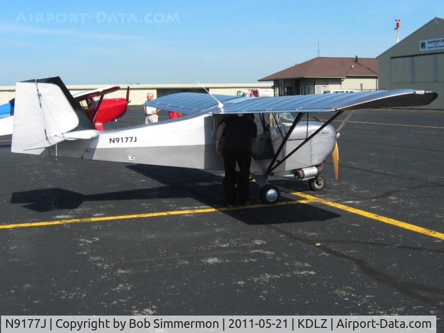 N9177J, 1996 Carlson Sparrow Sport Special C/N CA204K, On the ramp at Delaware, Ohio - EAA breakfast fly-in.