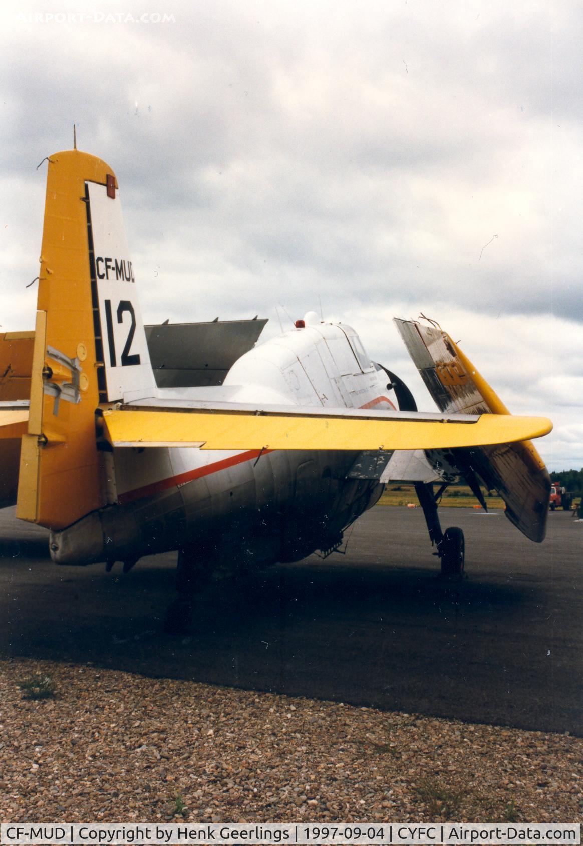 CF-MUD, Grumman TBM-3S Avenger C/N 2999, Forest Protection Ltd, NB, Canada
