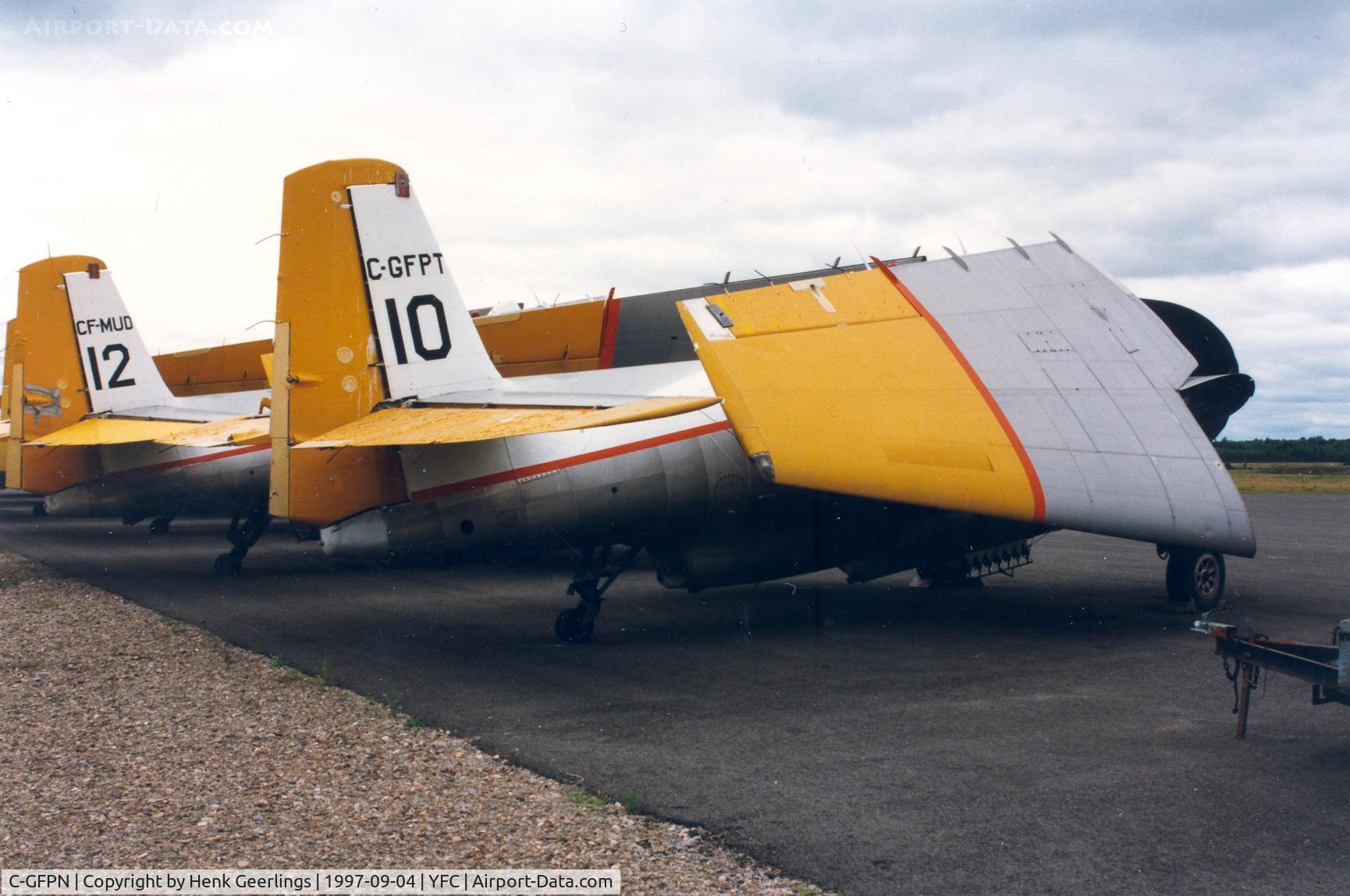 C-GFPN, 1954 Grumman TBM-3E Avenger C/N 4194, Forest Protection Ltd, NB, Canada