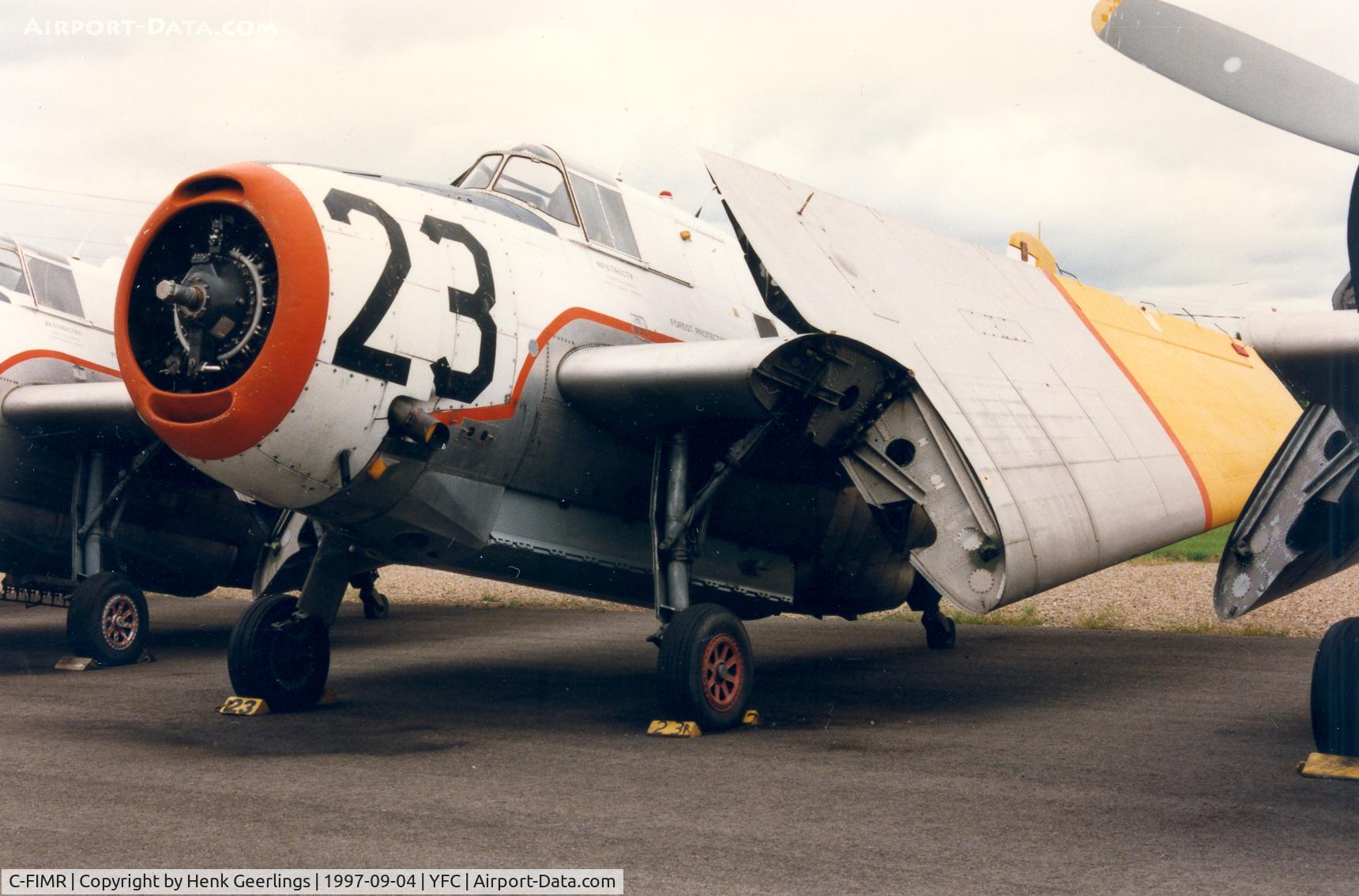 C-FIMR, 1945 Grumman TBM-3 Avenger C/N 53610, Forest Protection Ltd, NB, Canada