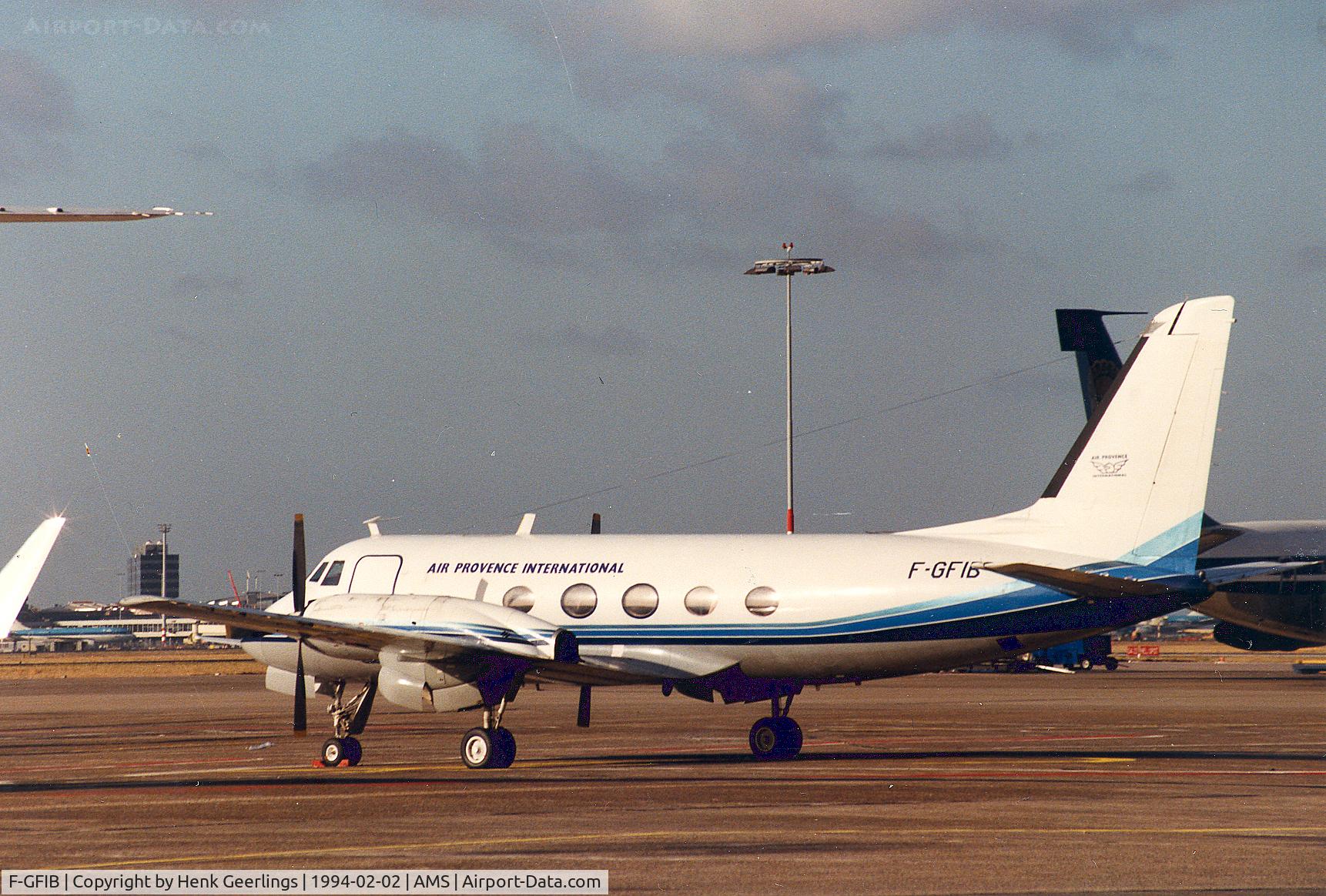 F-GFIB, 1961 Grumman G-159 Gulfstream 1 C/N 71, Air Provence Int'l