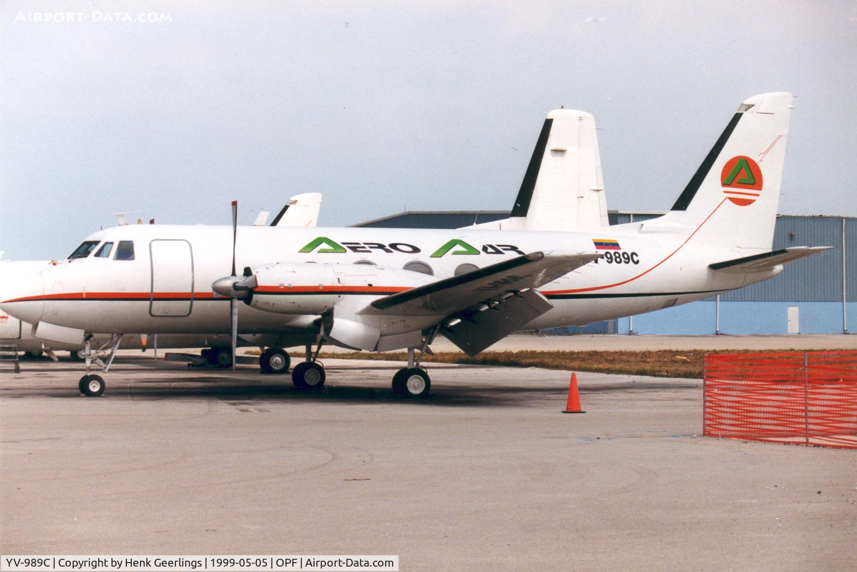 YV-989C, 1968 Grumman G.159 Gulfstream I C/N 194, Aero Par