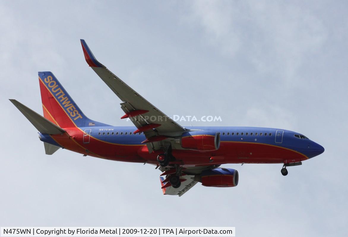 N475WN, 2004 Boeing 737-7H4 C/N 32474, Southwest 737