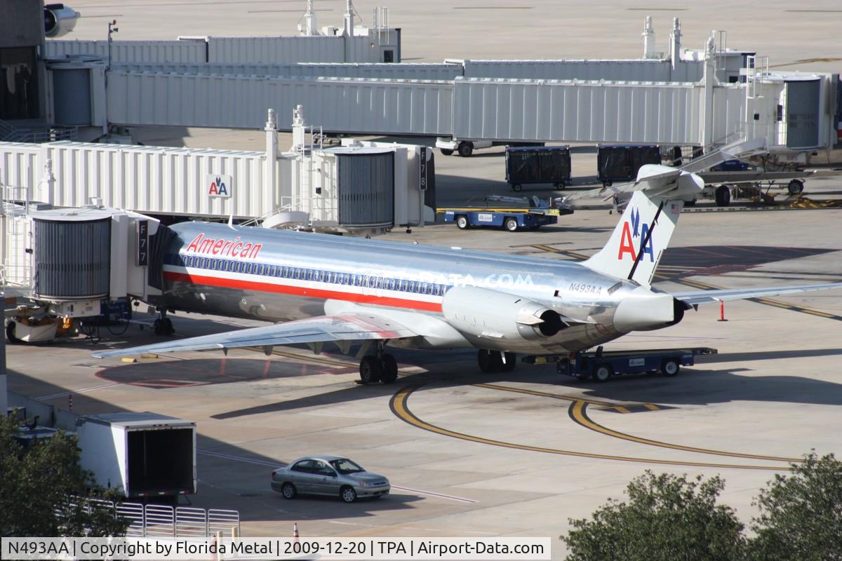 N493AA, 1989 McDonnell Douglas MD-82 (DC-9-82) C/N 49731, American MD-82