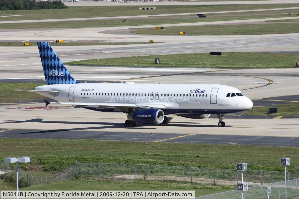N504JB, 1999 Airbus A320-232 C/N 1156, Jet Blue A320