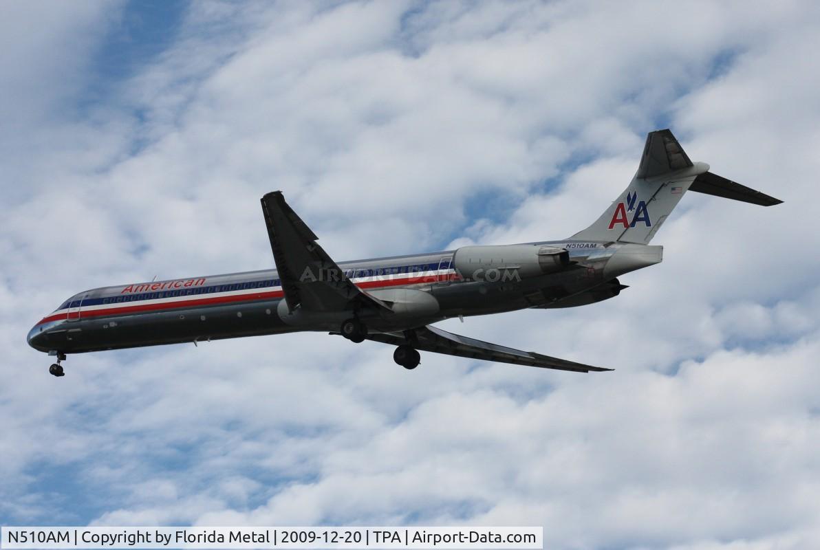 N510AM, 1989 McDonnell Douglas MD-82 (DC-9-82) C/N 49804, American MD-82