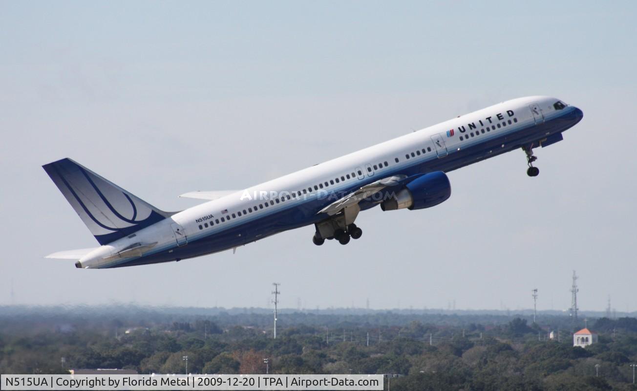 N515UA, 1990 Boeing 757-222F C/N 24840, United 757