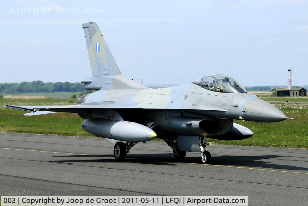 003, Lockheed Martin F-16CJ Fighting Falcon C/N WJ-3, participant in the 2011 Tiger Meet