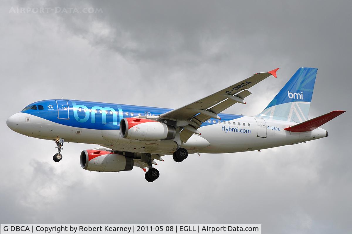 G-DBCA, 2004 Airbus A319-131 C/N 2098, Approaching r/w 27L
