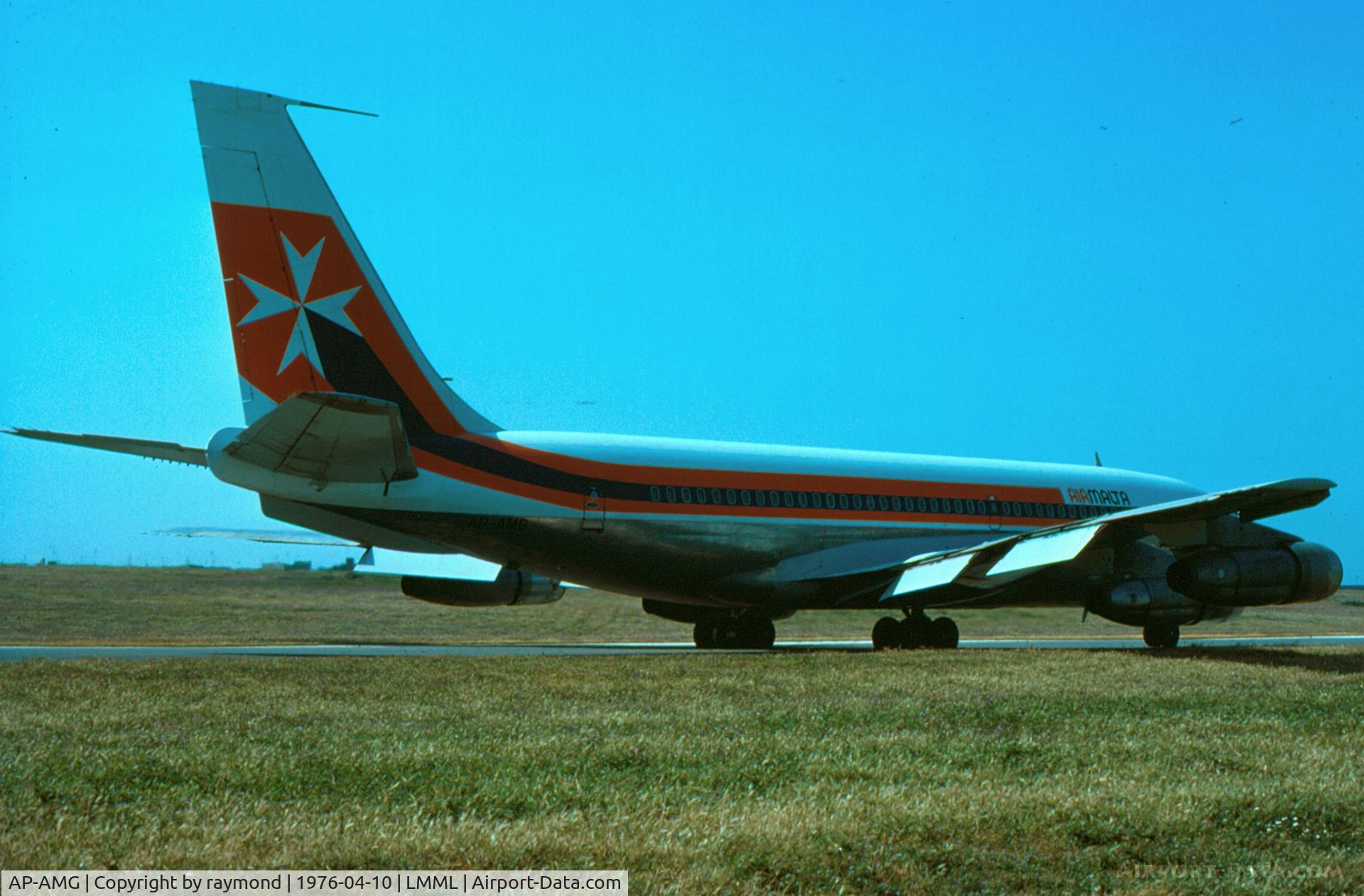 AP-AMG, 1961 Boeing 720-047B C/N 18378, B720b AP-AMG Air Malta