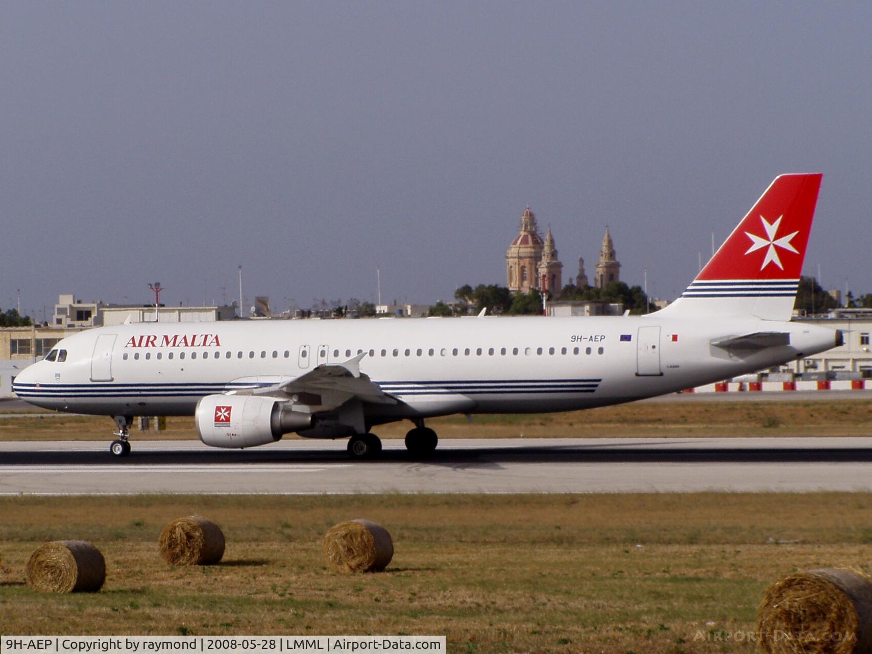 9H-AEP, 2007 Airbus A320-214 C/N 3056, A320 9H-AEP Air Malta