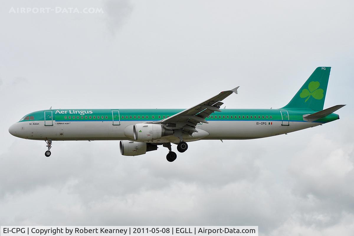 EI-CPG, 1999 Airbus A321-211 C/N 1023, Approaching r/w 27L
