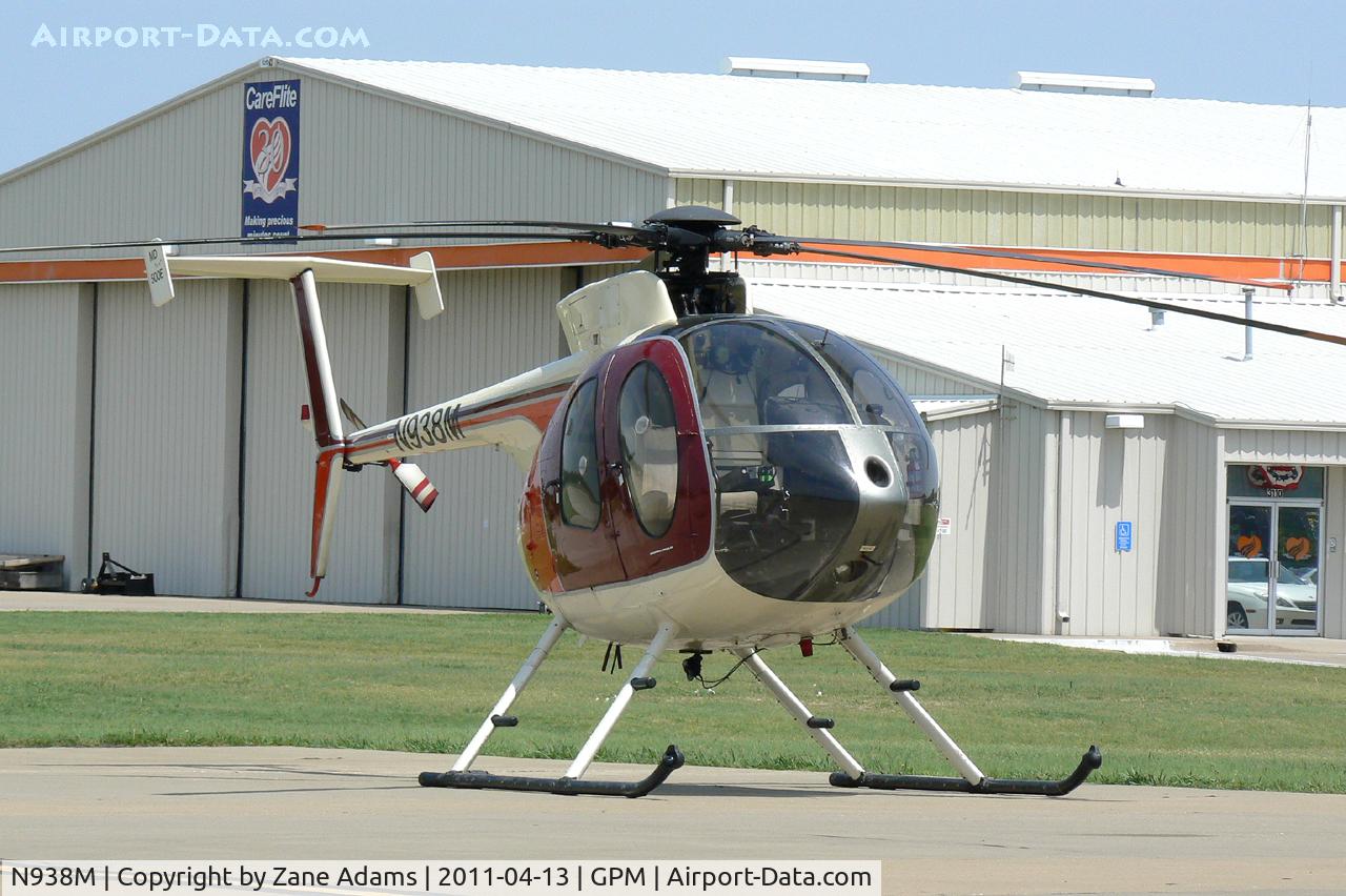 N938M, 1991 Hughes 369E C/N 0484E, At Grand Prairie Municipal Airport