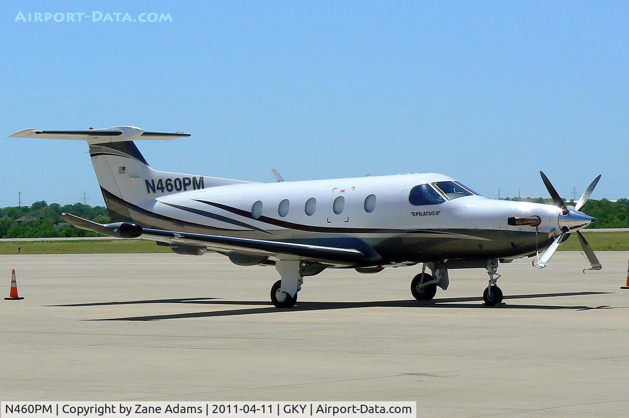 N460PM, 2008 Pilatus PC-12/47E C/N 1079, At Arlington Municipal Airport