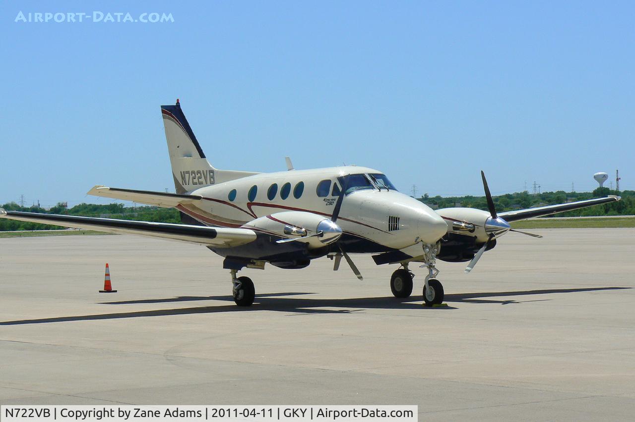 N722VB, 1981 Beech C90 King Air C/N LJ-987, At Arlington Municipal Airport