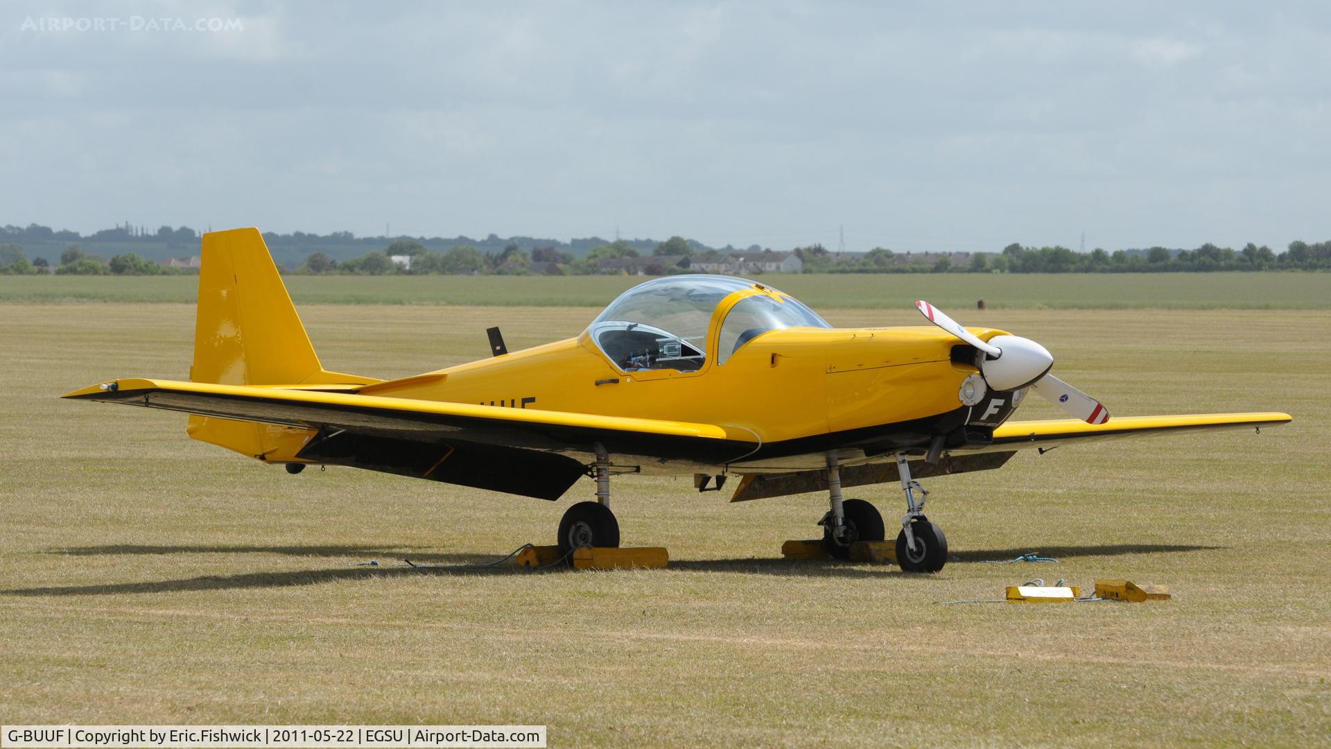 G-BUUF, 1993 Slingsby T-67M Firefly Mk2 C/N 2116, G-BUUF at Duxford's Spring Air Show, May 2011