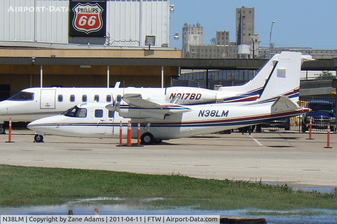 N38LM, 1977 Rockwell International 690B C/N 11424, At Meacham Field - Fort Worth, TX