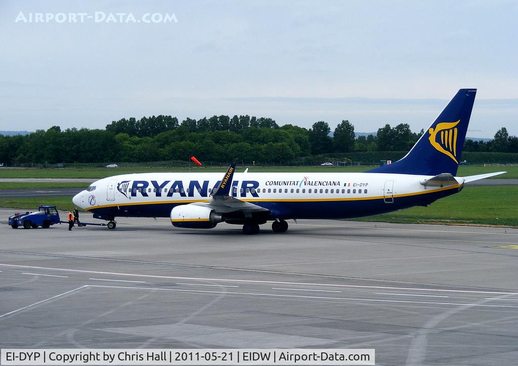 EI-DYP, 2008 Boeing 737-8AS C/N 37515, Ryanair