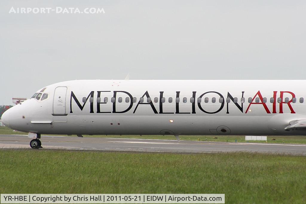 YR-HBE, 1986 McDonnell Douglas MD-83 (DC-9-83) C/N 49396, Medallion Air