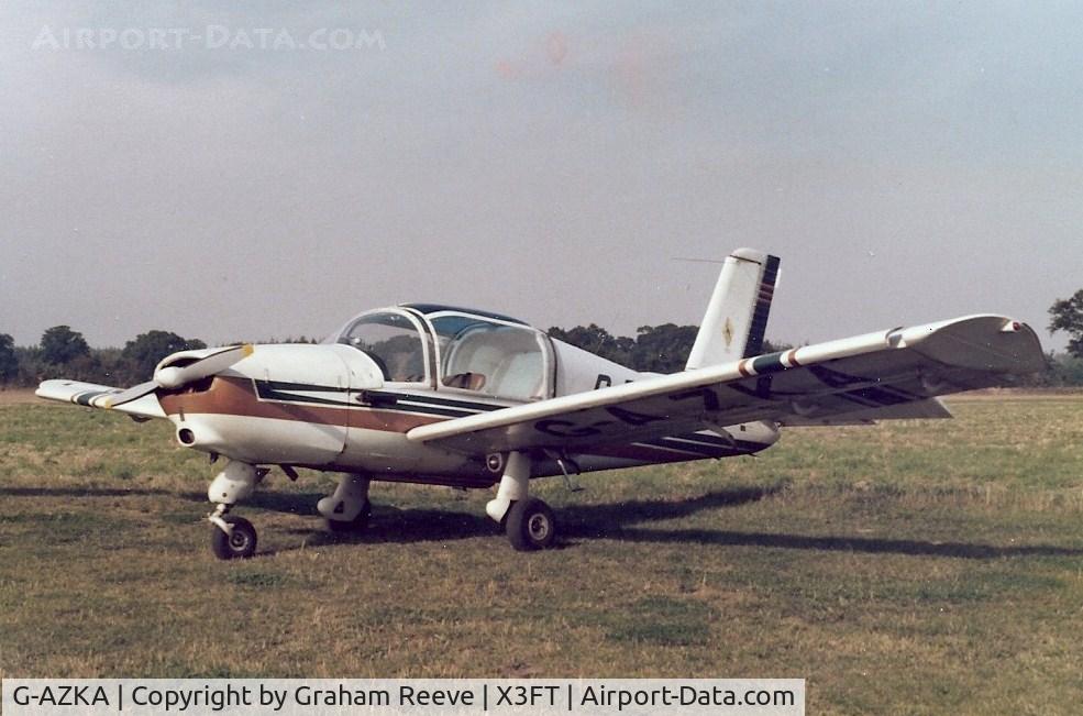 G-AZKA, 1972 Socata MS-880B Rallye Club C/N 1911, Pictured at Felthorpe in 1978.