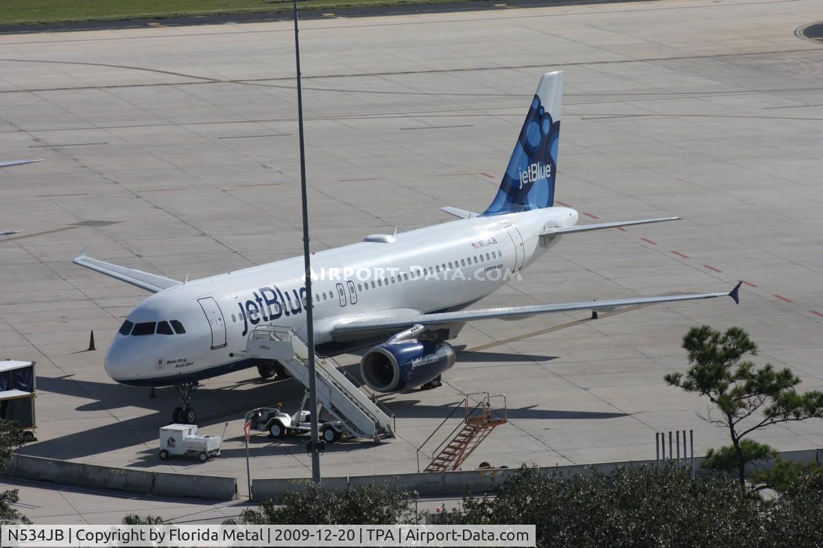N534JB, 2002 Airbus A320-232 C/N 1705, Jet Blue A320