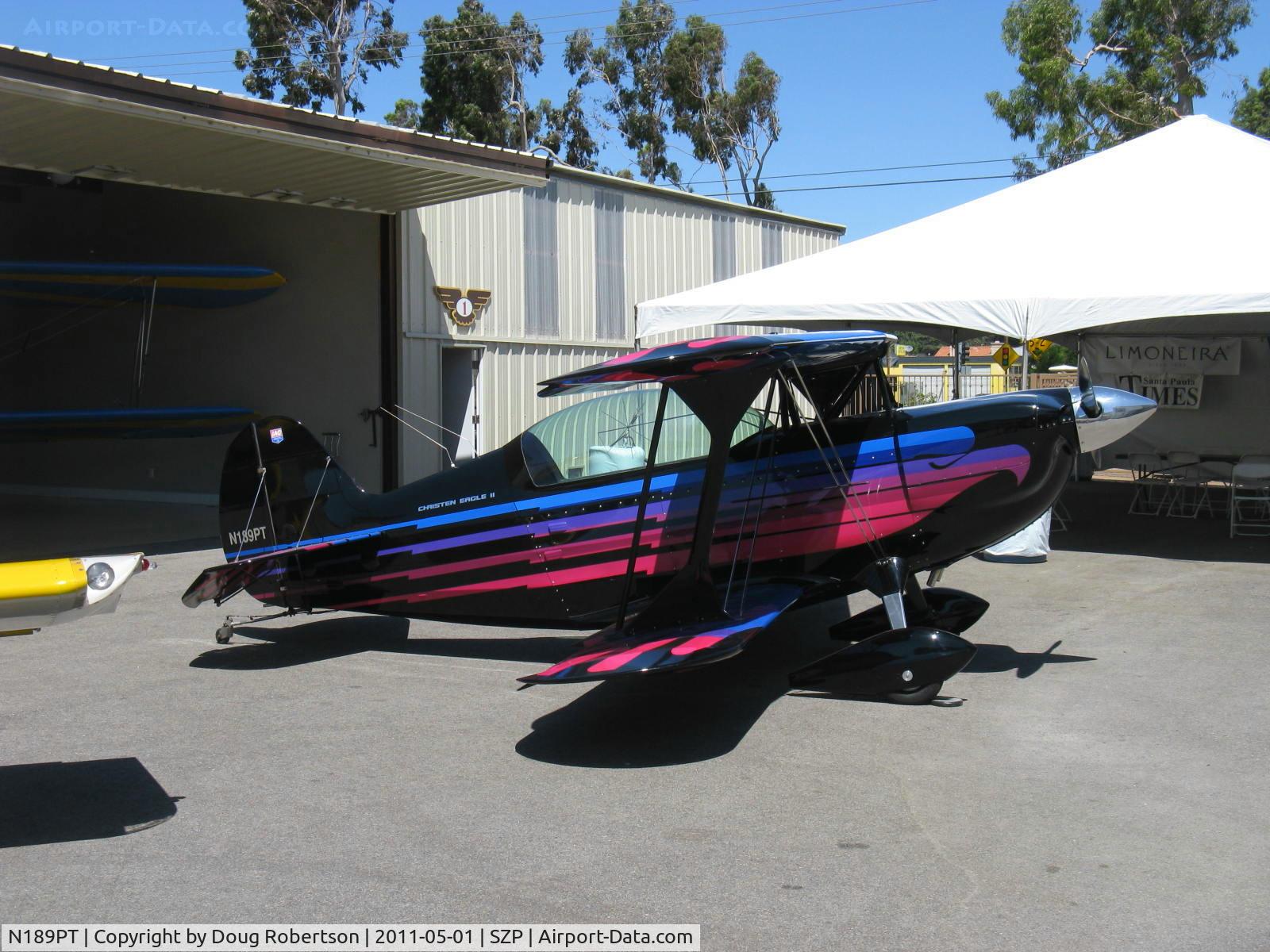 N189PT, 1993 Christen Eagle II C/N CIAGLIA 0001, 1993 Ciaglia/Haines CHRISTEN EAGLE II, Lycoming IO-360-A&C 200 Hp