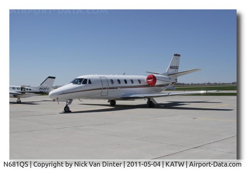N681QS, 2001 Cessna 560XL Citation Excel C/N 560-5181, On the Ramp at KATW.