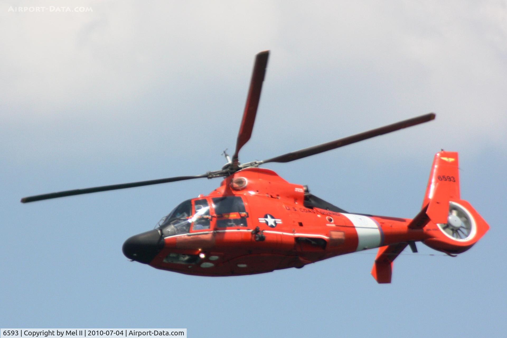 6593, Aerospatiale HH-65C Dolphin C/N 6295, 2010 National Cherry Festival Air Show