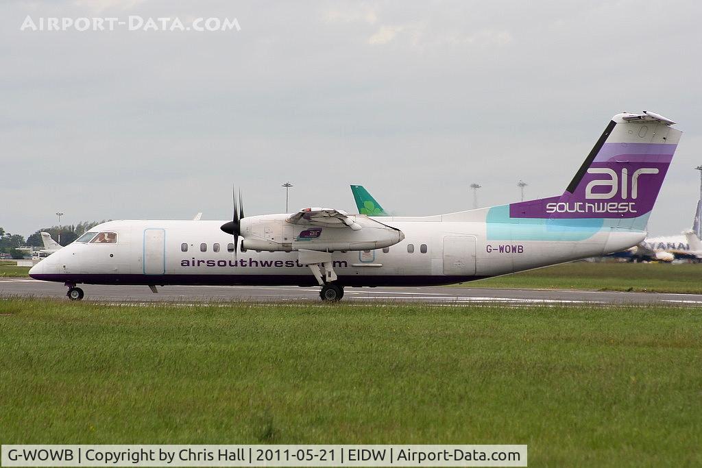 G-WOWB, 1992 De Havilland Canada DHC-8-311 Dash 8 C/N 334, Air Southwest