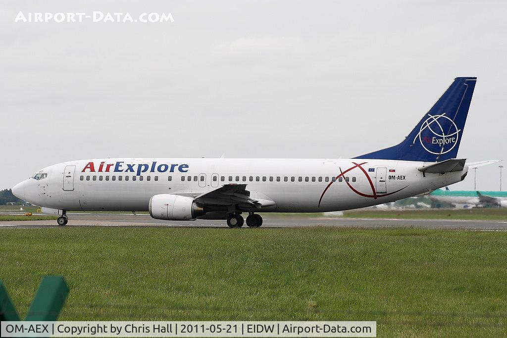 OM-AEX, 1992 Boeing 737-4Y0 C/N 25178, Air Explore