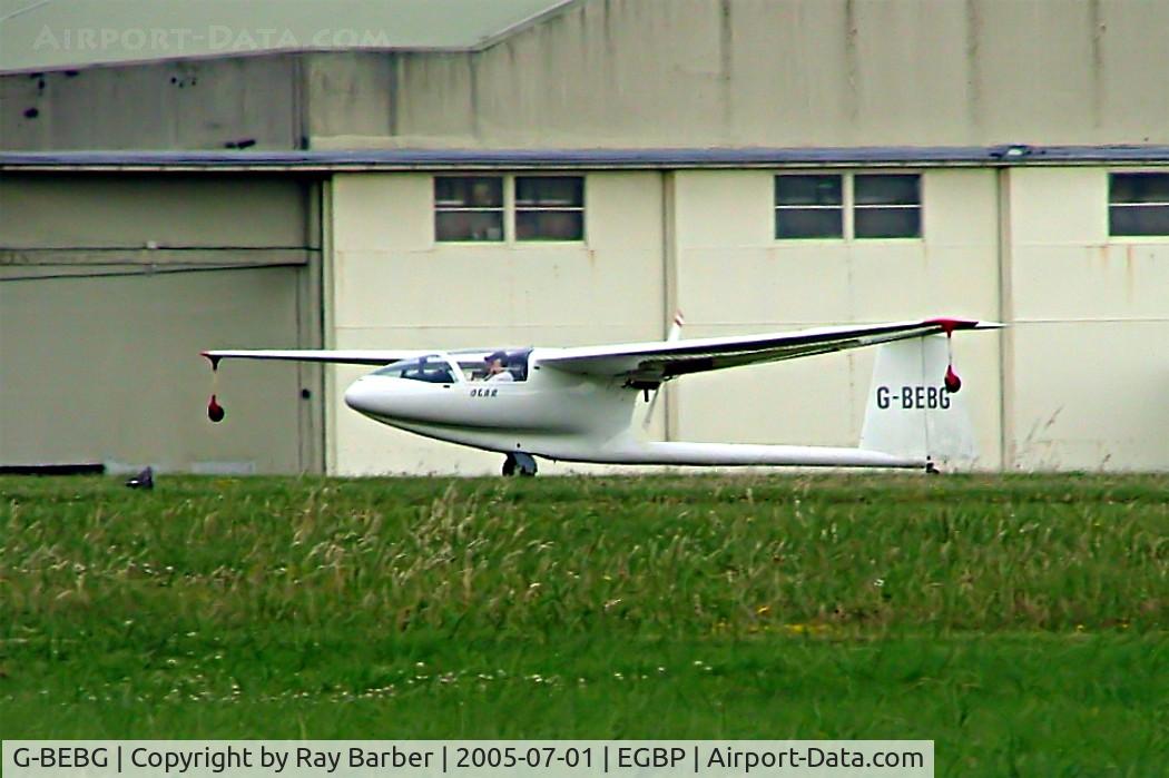 G-BEBG, 1976 PZL-Bielsko SZD-45A Ogar C/N B-655, PZL-Bielsko SZD-45A Ogar [B.655] Kemble~G 01/07/2005