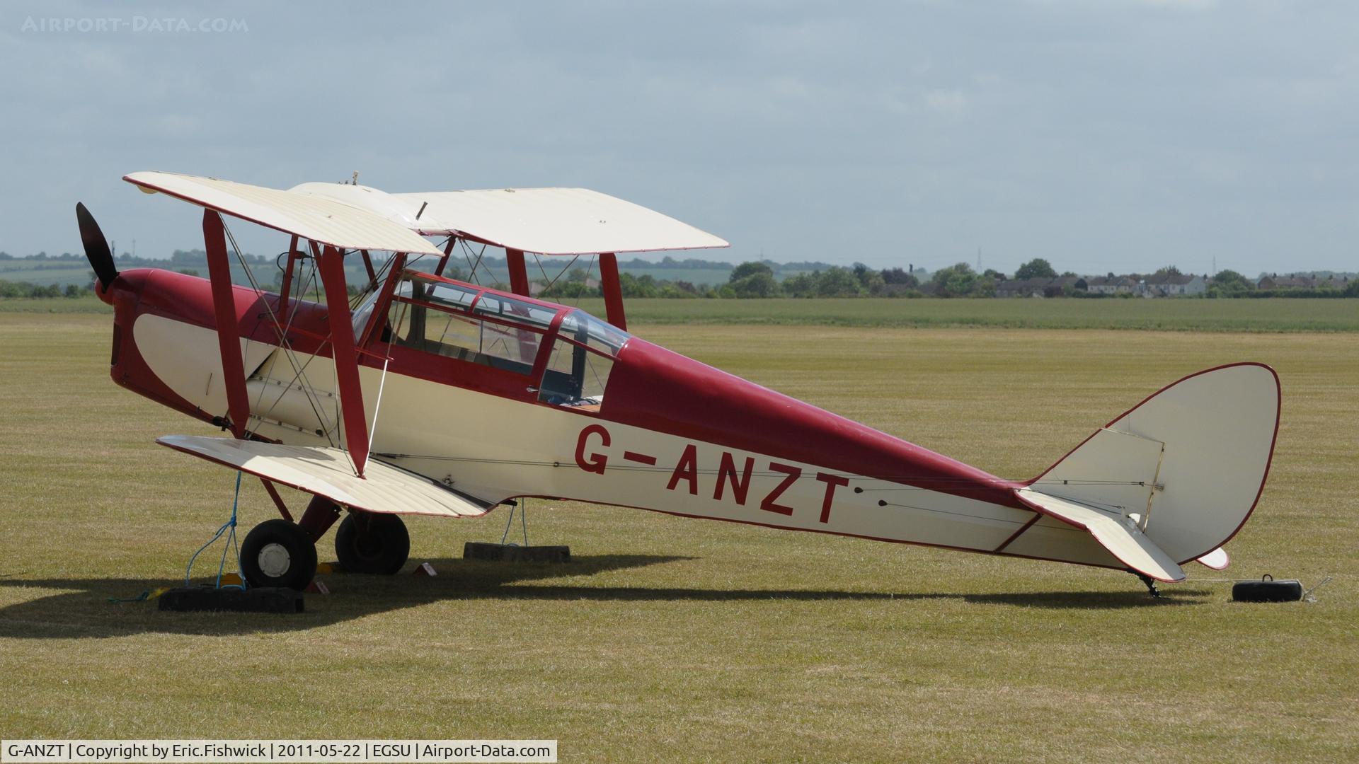 G-ANZT, 1957 Thruxton Jackaroo C/N 84176, 1. G-ANZT at Duxford's Spring Air Show, May 2011