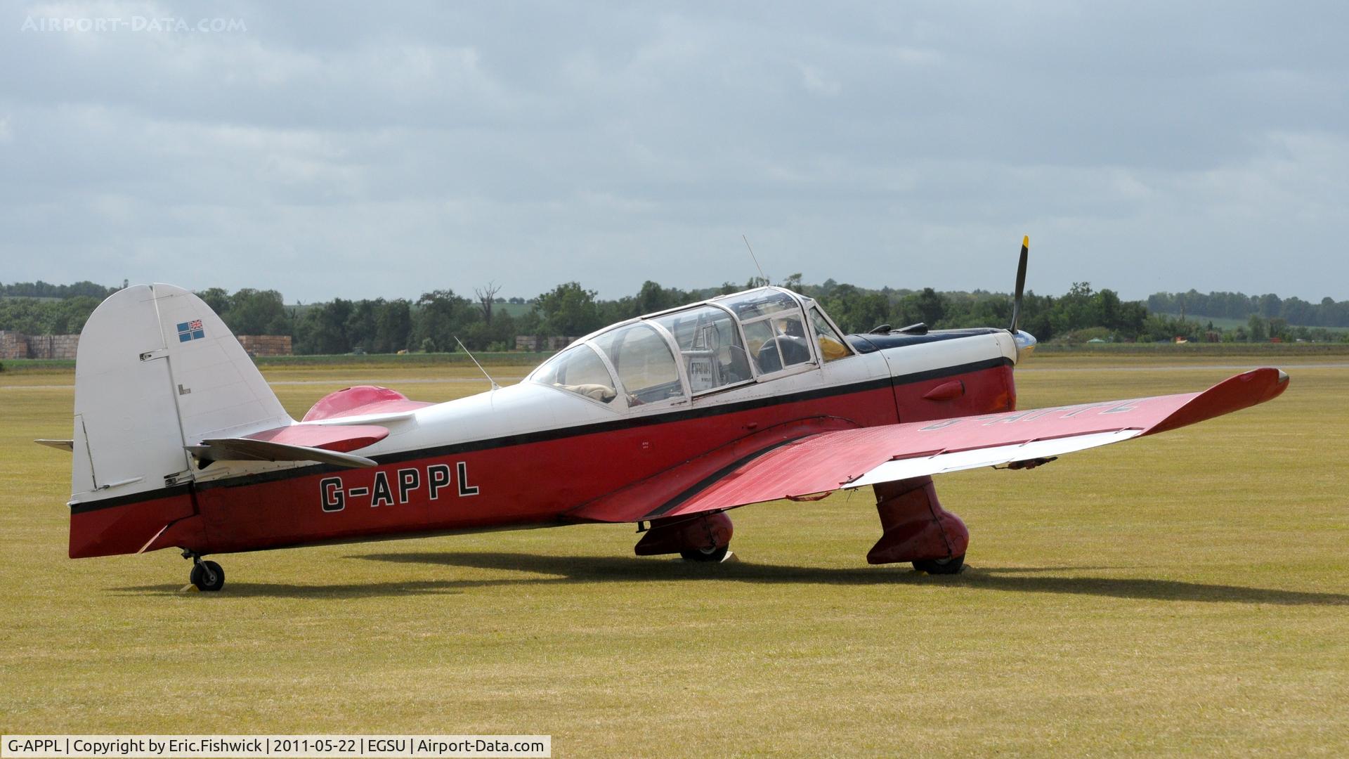 G-APPL, 1948 Percival P-40 Prentice T1 C/N PAC-013, 2. G-APPL at Duxford's Spring Air Show, May 2011