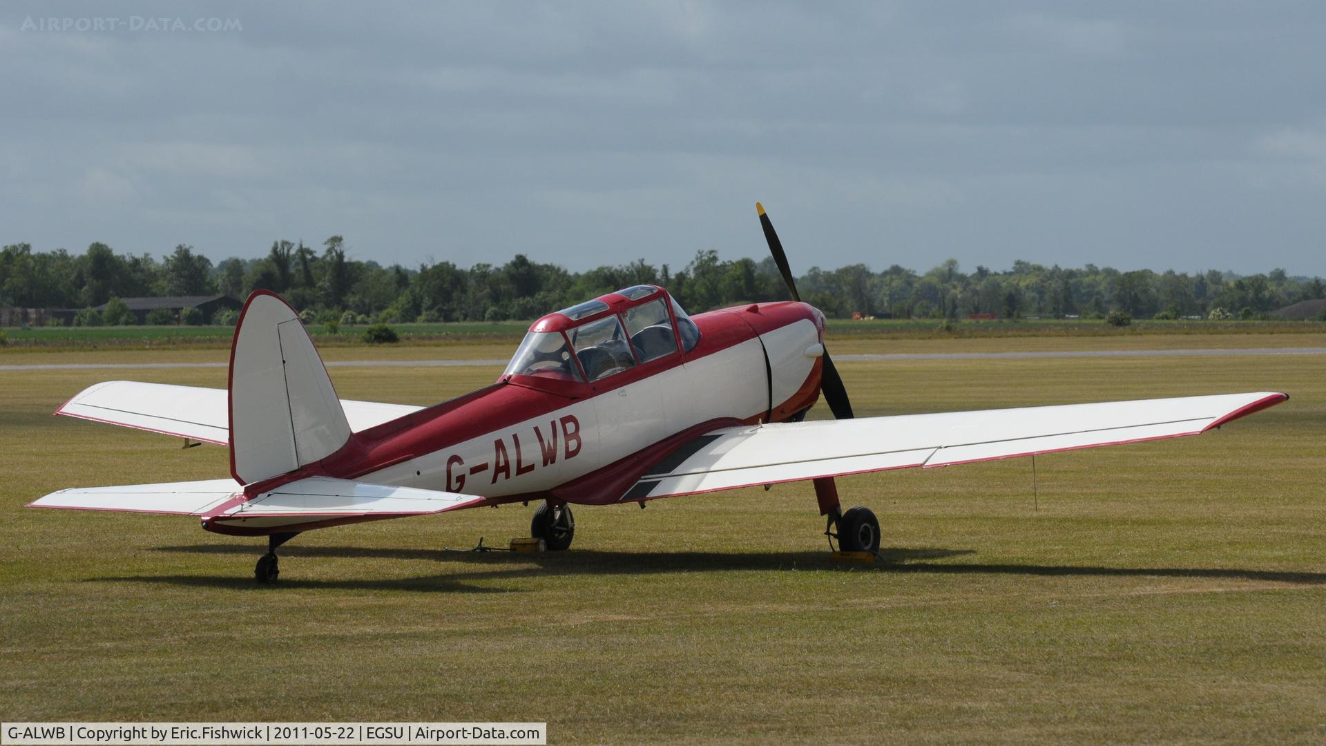 G-ALWB, 1950 De Havilland DHC-1 Chipmunk 22A C/N C1/0100, 2. G-ALWB at Duxford's Spring Air Show, May 2011