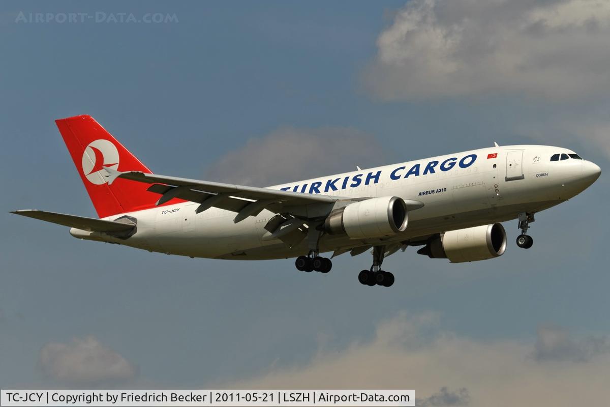 TC-JCY, 1988 Airbus A310-304F C/N 478, on final RW14
