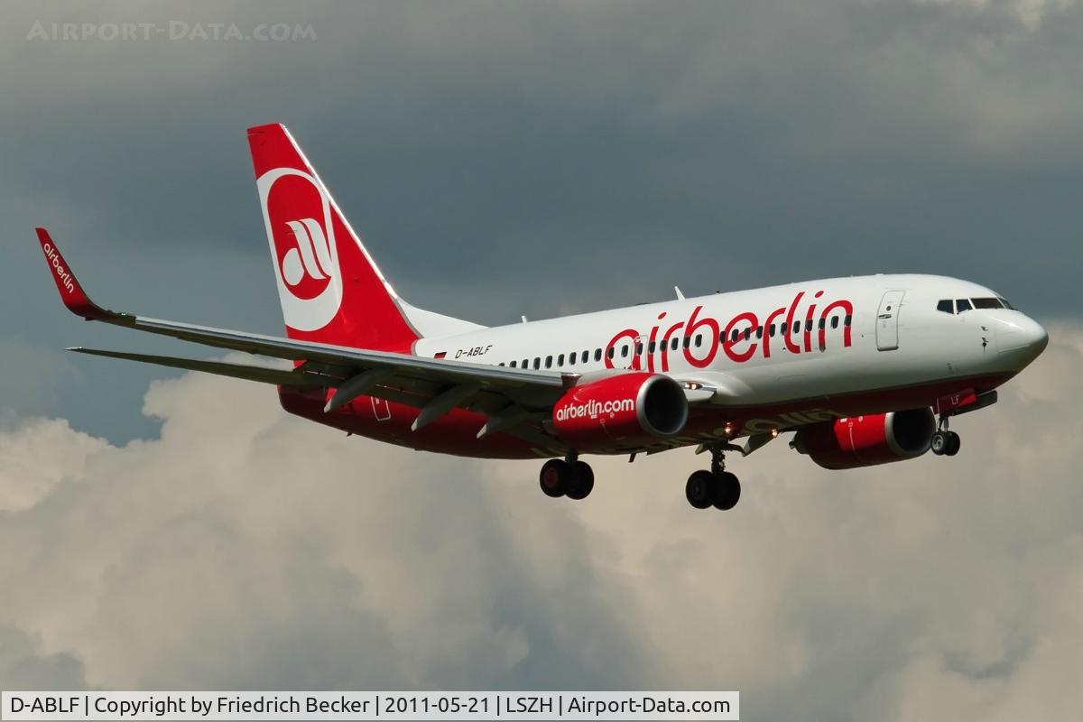 D-ABLF, 2010 Boeing 737-76J C/N 36874, on final RW14