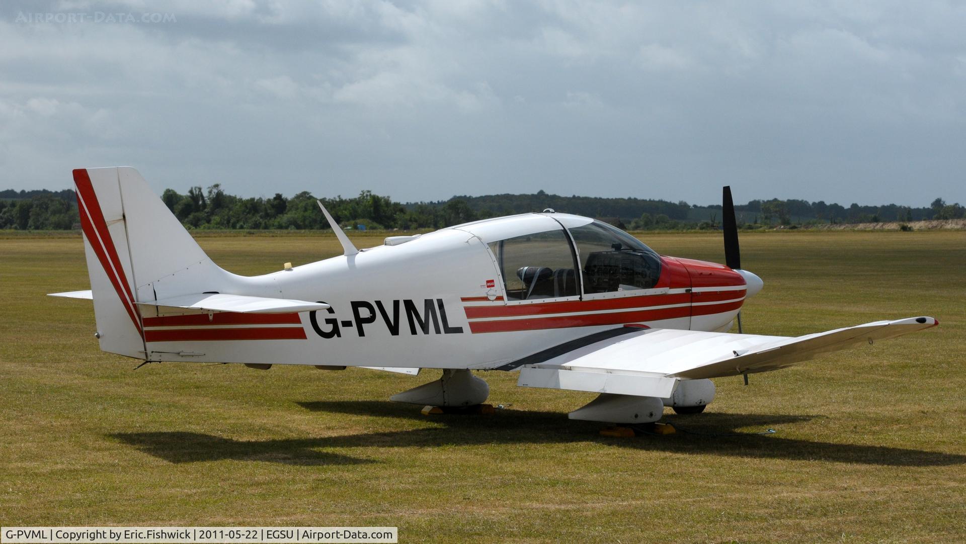 G-PVML, 1974 Robin DR-400-140B Major Major C/N 972, G-PVML at Duxford's Spring Air Show, May 2011