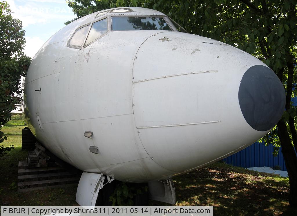 F-BPJR, 1972 Boeing 727-228 C/N 20538, Cockpit section preserved @ Albert Museum