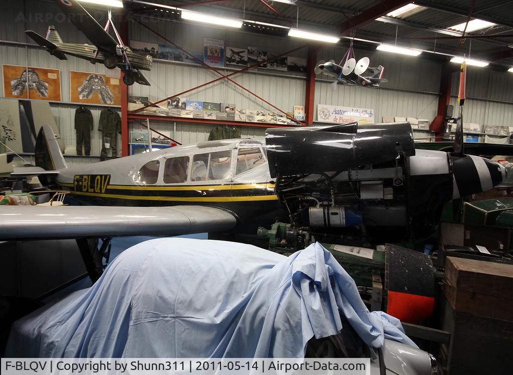 F-BLQV, 1948 Nord 1101 Noralpha C/N 143, Preserved in entrance building @ Albert Museum...