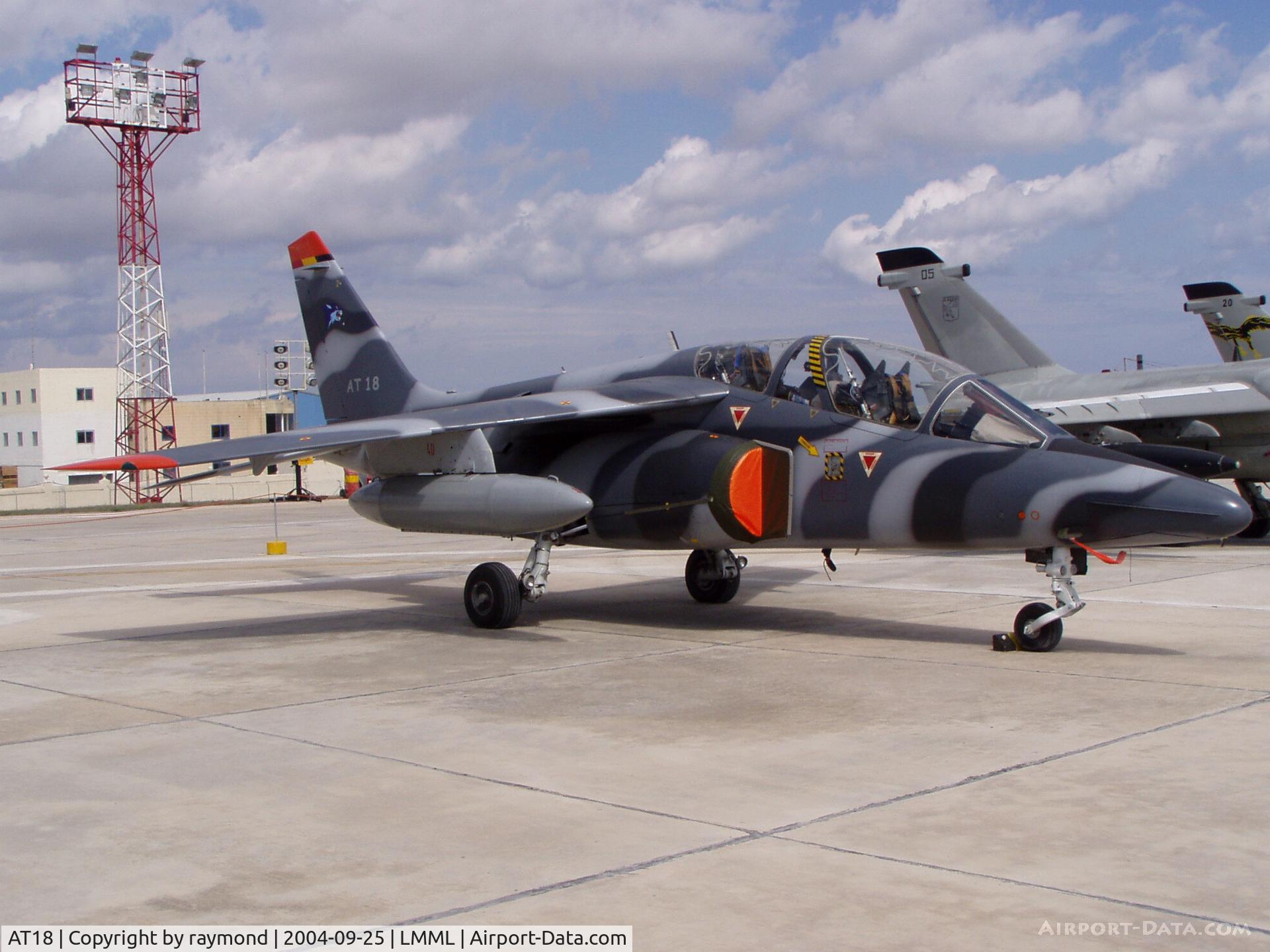 AT18, Dassault-Dornier Alpha Jet 1B C/N B18/1067, Alpha Jet AT18 Belgian Air Force