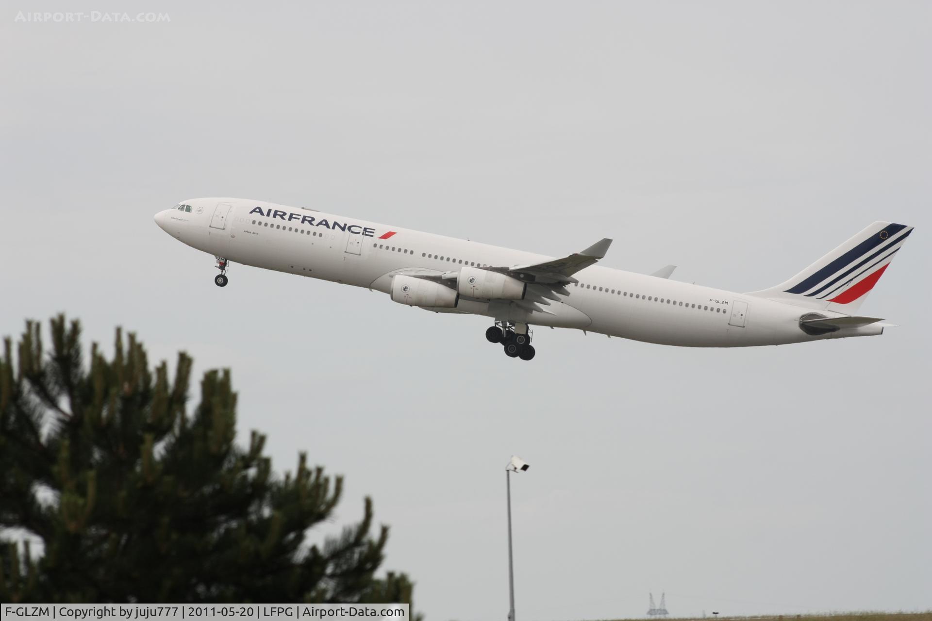 F-GLZM, 1998 Airbus A340-313X C/N 237, with new AF peint